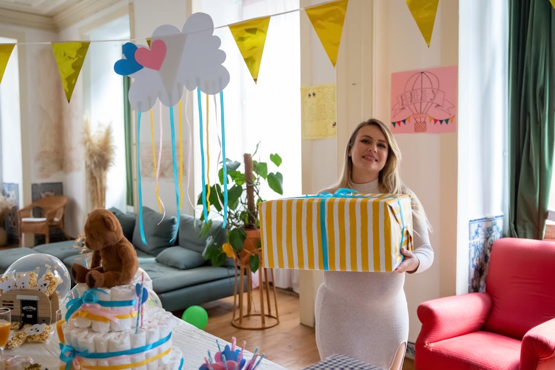 Cover: Babyparty Geschenk: ein personalisiertes Kinderbuch für das Baby, das noch kommt