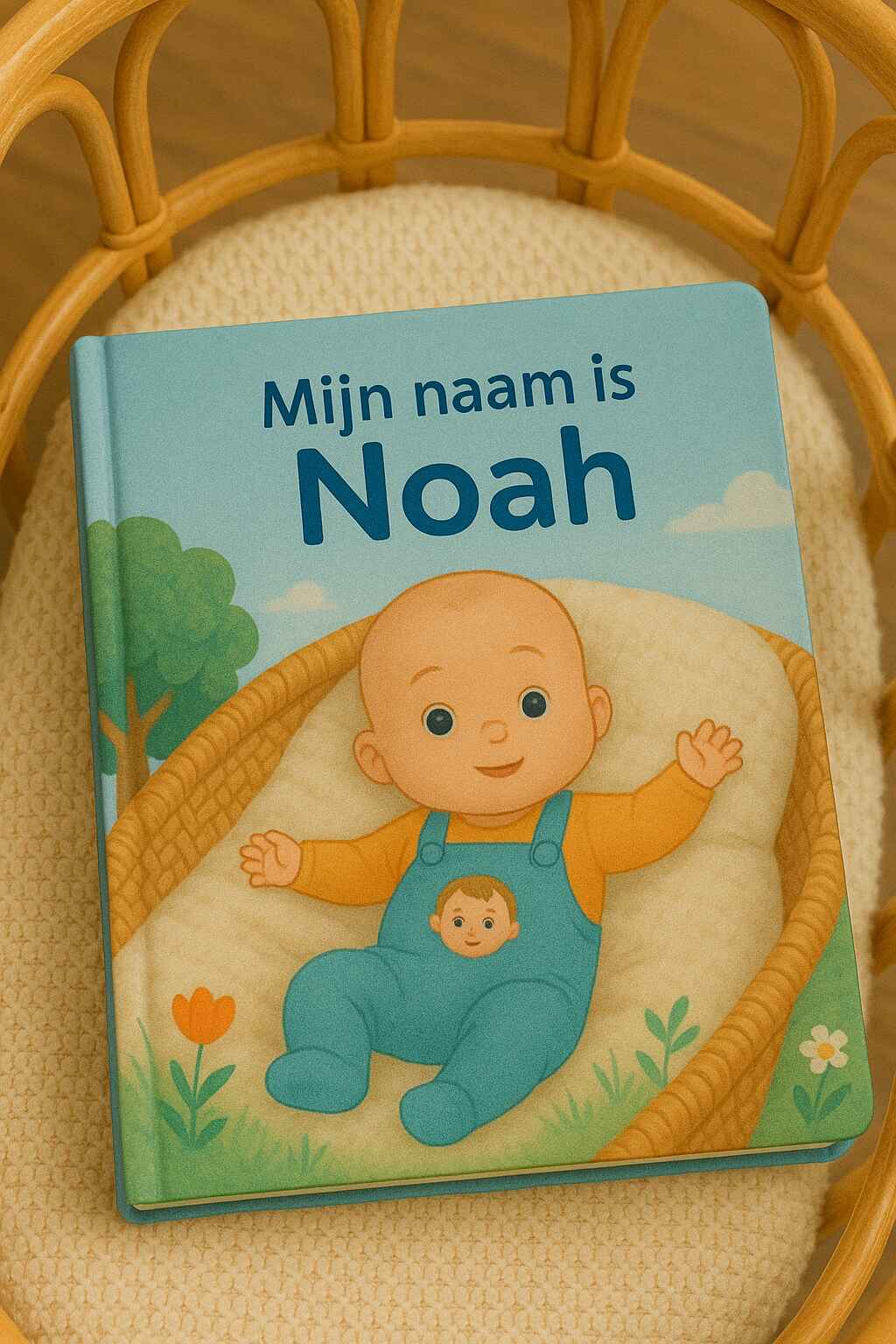 Ein einzigartiges Babygeschenk: ein persönliches Kinderbuch mit dem Namen des Babys
