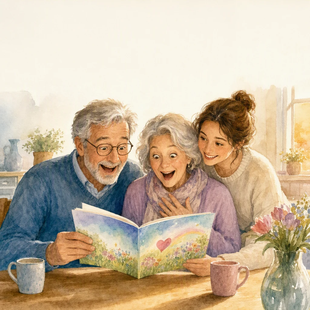 Ihr werdet Oma und Opa